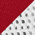True Red/ White swatch