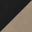 Black/ Khaki swatch