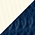 Ivory/ Navy swatch