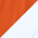 Deep Orange/ White swatch
