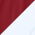 Deep Red/ White swatch