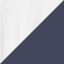 White/ True Navy swatch