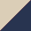Natural/ River Blue Navy swatch
