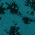 Black/ Teal swatch