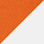 Deep Orange/ White swatch