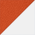 Deep Orange/ White swatch