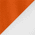 Deep Orange/ White swatch