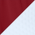 Deep Red/ White swatch