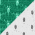 Kelly Green/ White swatch