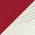 Deep Red/ White swatch