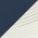 True Navy/ White swatch