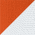 Deep Orange/ White swatch