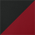 Black/ Deep Red/ Black swatch