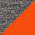 Deep Orange/ Dark Grey Heather swatch