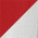 Deep Red/ White swatch