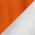 Deep Orange/ White swatch