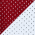 Deep Red/ White swatch