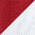 Deep Red/ White swatch