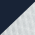 Deep Navy/ White swatch