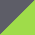 Graphite/ Cyber Green swatch