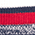 Red/ Navy swatch