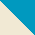 Natural/ Turquoise swatch