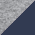 Athletic Heather/ Navy swatch