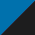 Brilliant Blue/ Black swatch