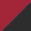 Rich Red/ Black swatch