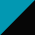 Tropic Blue/ Black swatch
