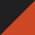Black/ Deep Orange swatch