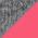 Charcoal Grey Heather/ Hot Coral swatch