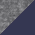Charcoal Grey Heather/ True Navy swatch