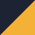 True Navy/ Gold swatch