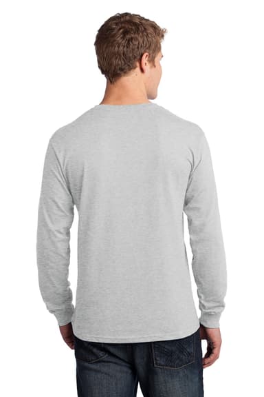 Port & Co Long Sleeve Core Cotton Tee. PC54LS