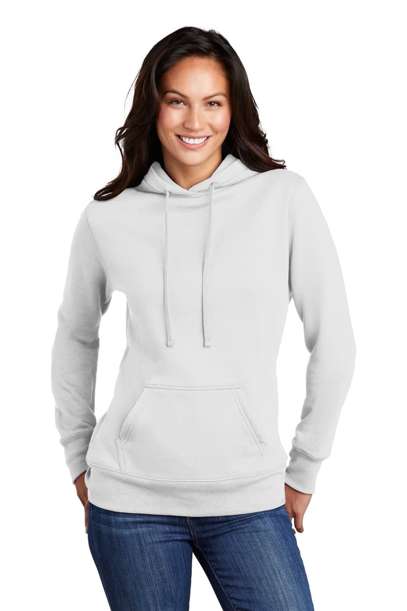Port & Co Women's Core Fleece Pullover Hooded Sweatshirt LPC78H