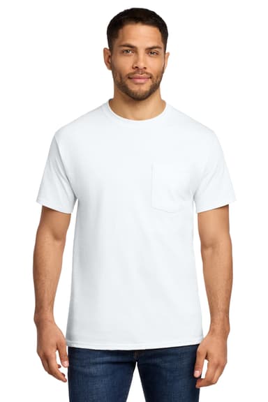 Port & Co Essential Pocket Tee. PC61P