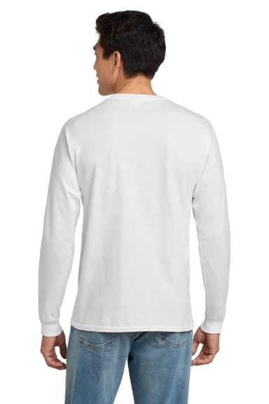 Hanes - Authentic 100% Cotton Long Sleeve T-Shirt.  5586