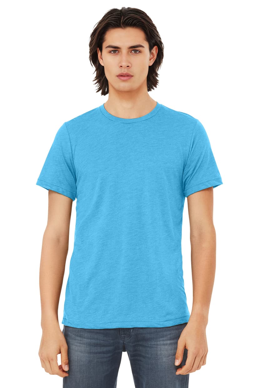 BELLA+CANVAS  Unisex Triblend Short Sleeve Tee. BC3413
