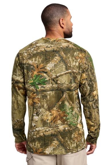 Russell Outdoors Realtree Long Sleeve Pocket Tee RU100LSP