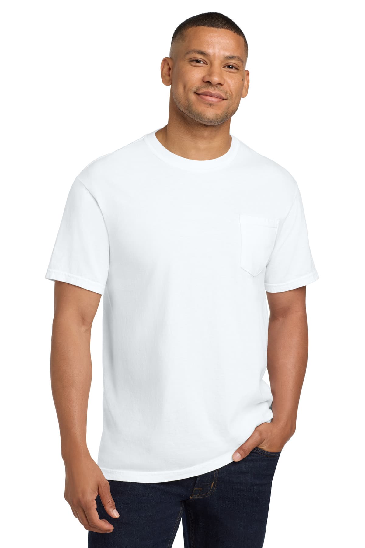 COMFORT COLORS  Heavyweight Ring Spun Pocket Tee. 6030