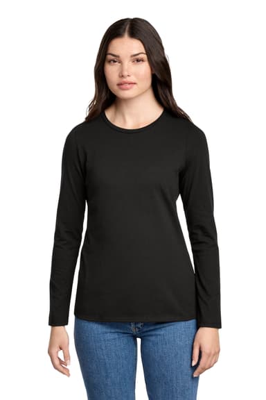 District Women's Perfect Blend CVC Long Sleeve Tee DT110