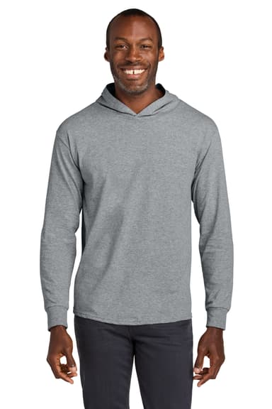 Jerzees Classics Unisex Cotton Long Sleeve Hooded T-Shirt 363LH