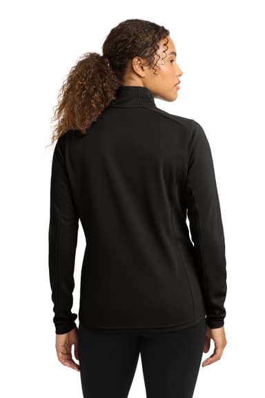 Sport-Tek Women's Sport-Wick Textured 1/4-Zip Pullover.  LST860