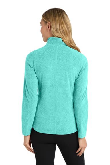 Port Authority Women's Heather Microfleece Full-Zip Jacket. L235