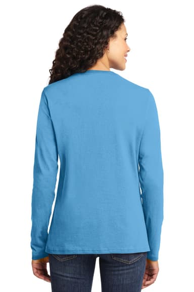 Port & Co Women's Long Sleeve Core Cotton Tee. LPC54LS