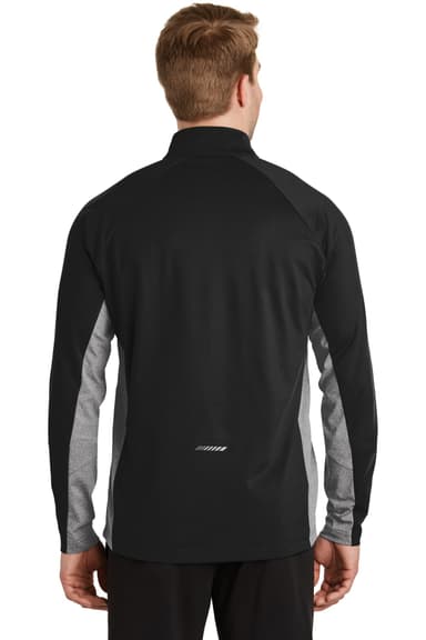 Sport-Tek Sport-Wick Stretch Contrast 1/4-Zip Pullover. ST854