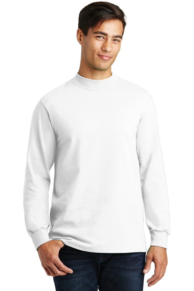 Port & Co Essential Mock Turtleneck. PC61M