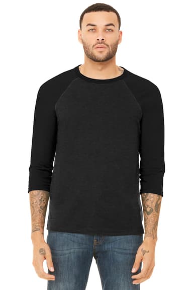 BELLA+CANVAS Unisex 3/4-Sleeve Baseball Tee. BC3200