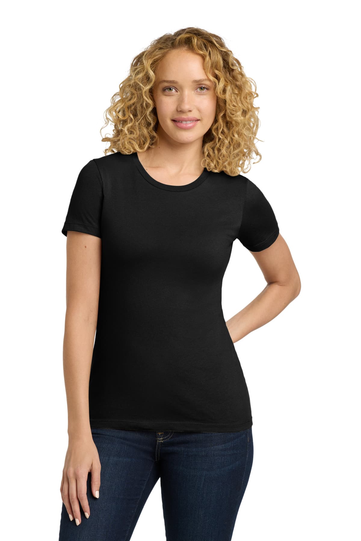 Next Level Apparel Women's Cotton Tee. NL3900
